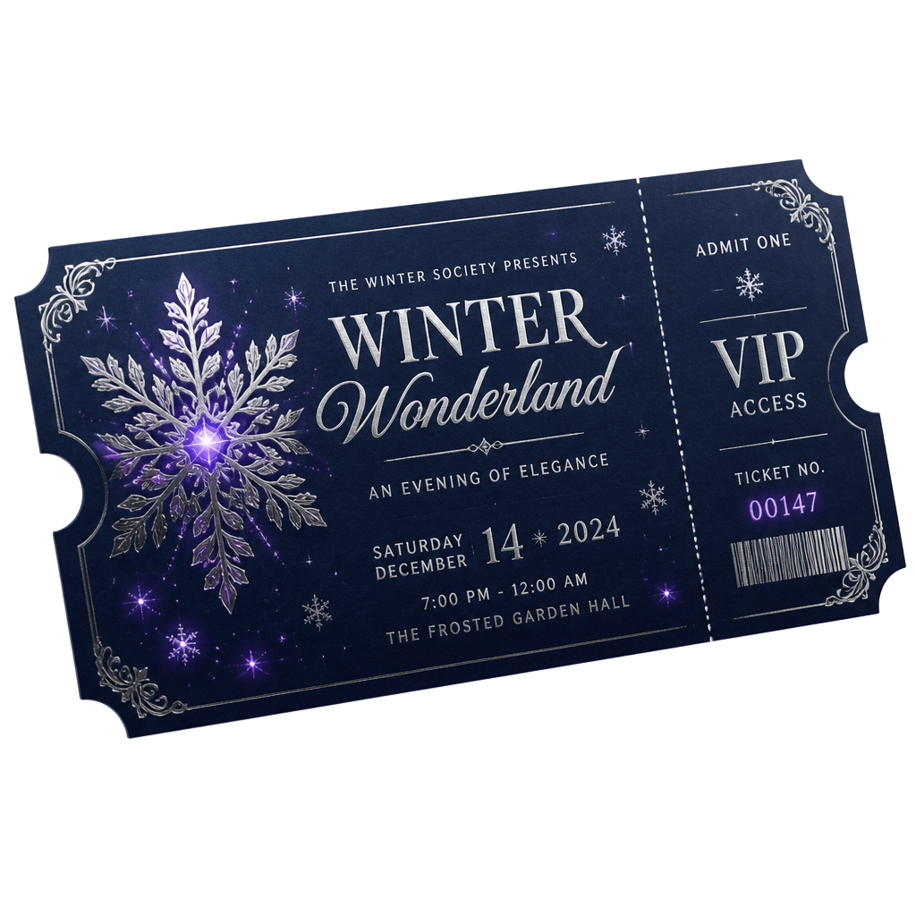 Vstupenka Winter World — Základní vstupné